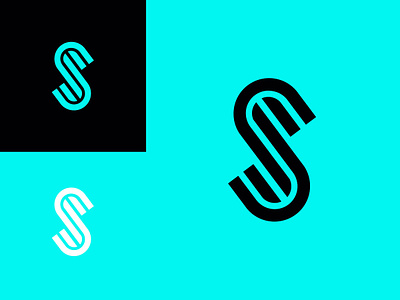 Personal Rebrand bold design geometric letter s logo logodesign modern s logo simple
