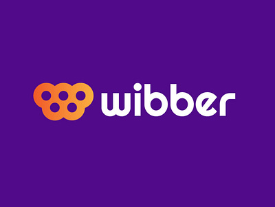 Wibber 2 app chat design geometric icon letter w logo logodesign modern simple w