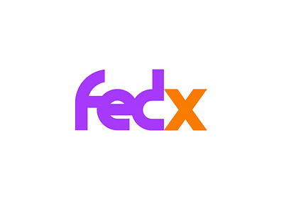 FedEx redesign / Arrow design fedex logistics logo logodesign modern negative space