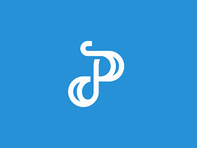 Letter P design infinite letter logo logodesign modern p photography simple sophisticated