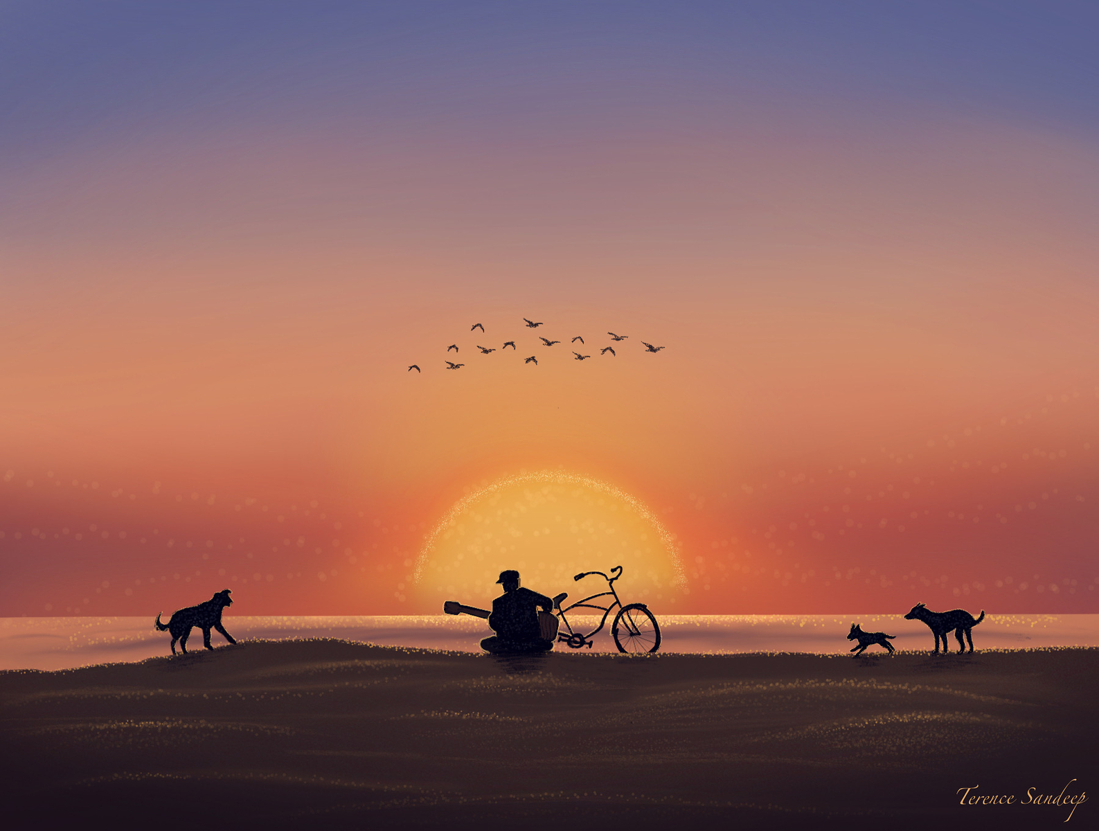 finding-peace-in-nature-by-terence-sandeep-on-dribbble