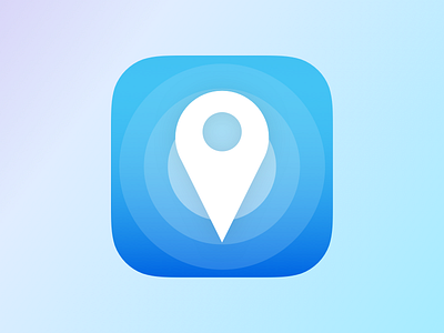 Meet Icon app icon iphone location logo meet pin sketch