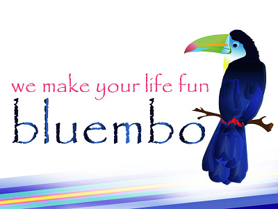 Bluembo | Logo Concept bluembo concept logo