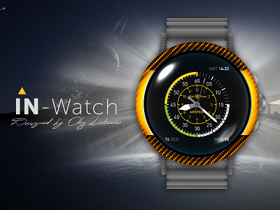 IN-Watch | Concept Yellow | App Speed animation app branding clock concept design icon illustration in watch logo ux vector watch yellow