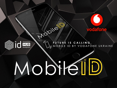 Mobile ID | Concept | Vodafone app branding concept design flat hub icon id illustration logo mobile id shop site type typography ui ux vector web website