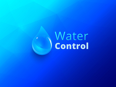 Water Control | Logo Concept branding calendar character design concept design flat icon identity illustration ios lettering logo site typography ui ux vector water control web website