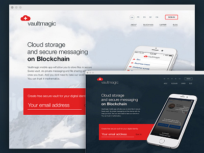 Promo landing page design landing page onepage promo ui ux web webdesign website