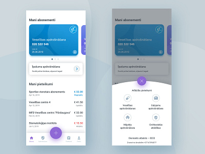 If Insurance client area ui ux