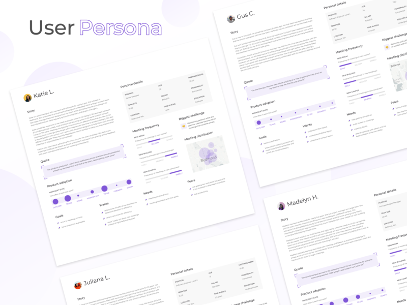User Persona | UI/UX component design design system figma interface layout persona personal project research story template typography ui user user experience user interface user persona ux web web design