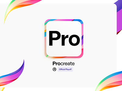 ProCreate App Icon | 2 app apple brand branding getcreativewithprocreate illustration interaction interface ipad layout logo logodesign procreate type ui ux vector web design