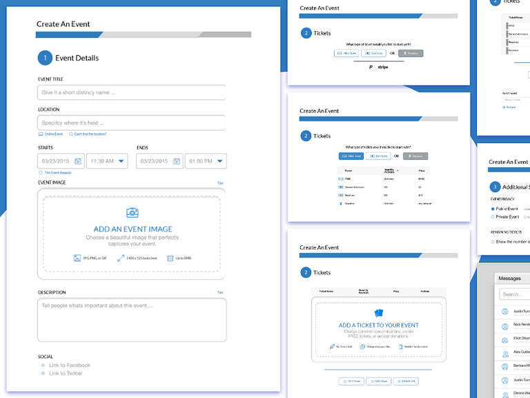 Wizard UI by Tyler Wain on Dribbble