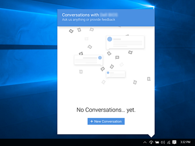 Chat window