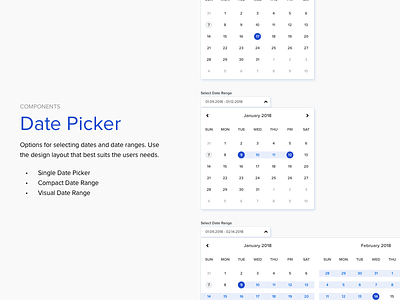 Date Picker component date picker design design system dropdown element form input interface ui ux web