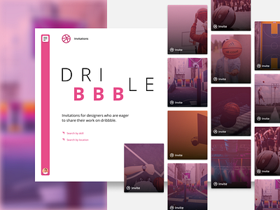 dribbble invite