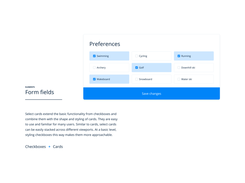 Form fields by Tyler Wain on Dribbble