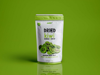 Dried Kiwi Label Design