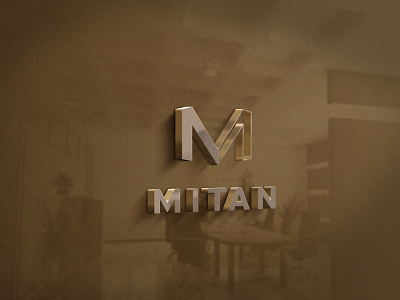 Logo design "MITAN" branding design logo logo design typography vector graphic