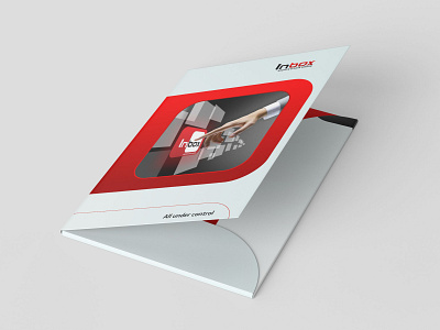 Folder design IN-BOX folder design folder template