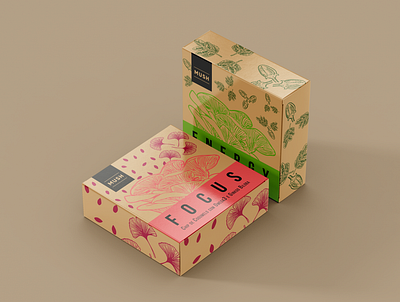 Mush Chips Box branding chips design fiifix fiifix on dribble food packaging graphic design illustration logo mush vector