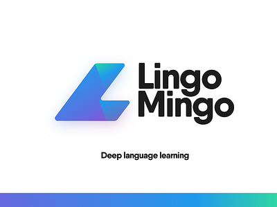 LingoMingo – Deep Language Learning illustration language learning logo logomaker logomark