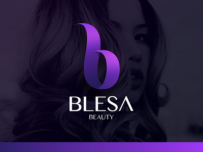 Blesa – Beauty Salon artwork beauty beauty logo branding fashion icon illustration logo logodesign minimal vector