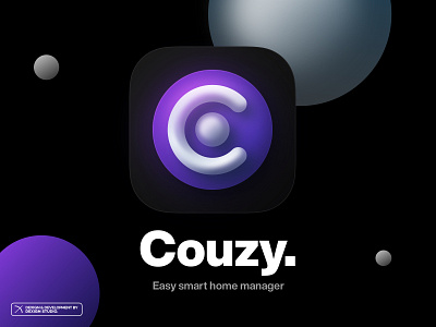 Couzy - App Icon app app design appicon application artwork branding design icon illustraion illustration logo ui vector