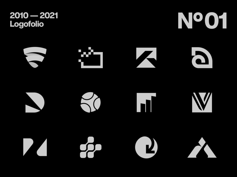 Logofolio 2010 – 2021 – № 1 artwork illustration logo logo collection logofolio sign vector