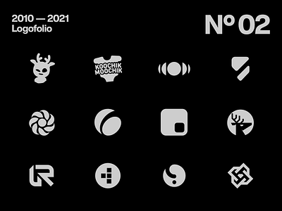 Logofolio 2010 – 2021 – № 2 app branding design graphic design illustration logo logodesign logofolio prouct vector
