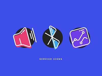 Service Introduction Icons icon introduction service