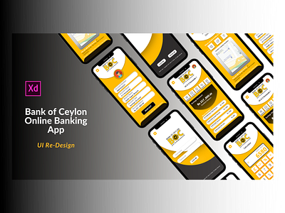 Bank of Ceylon Online Banking App [Concept] ui