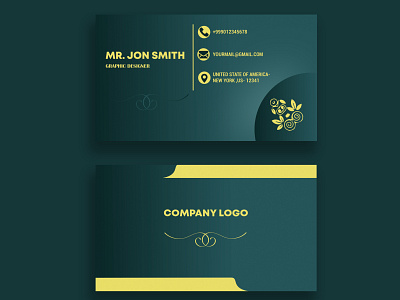 Luxury business card business card business card mockup business card tamplate stationary visiting card