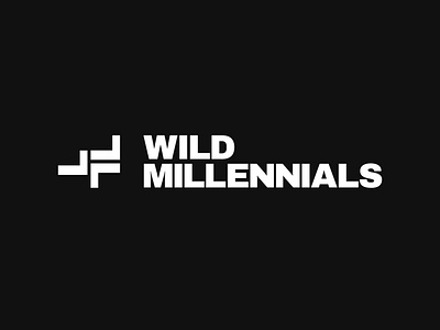 Wild Millennials branding graphic design logo