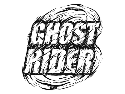Ghost Rider Typography ghost rider marvel typography
