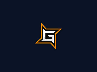 G Logo esport esports g game letter logo mascot viking