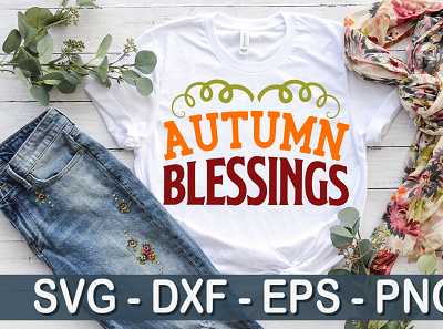 Autumn blessings SVG autumn blessings svg autumn svg png