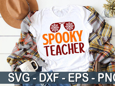 Spooky Teacher SVG