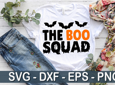 The boo squad SVG png
