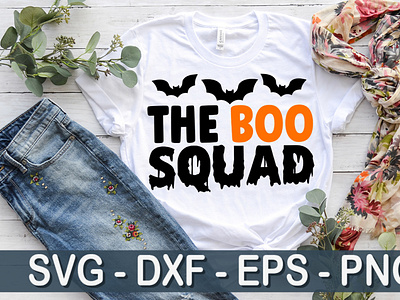 The boo squad SVG