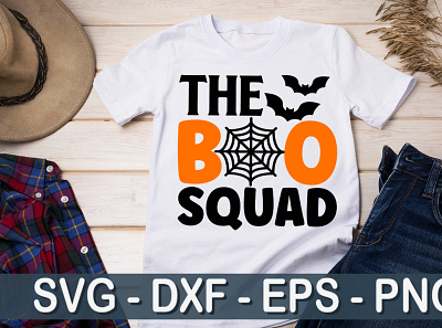 The boo squad SVG png vector design