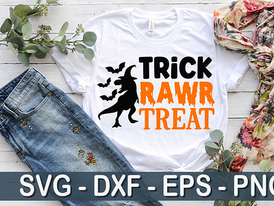 Trick rawr treat SVG