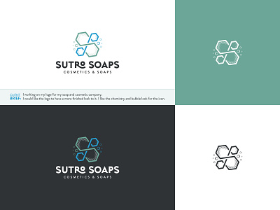 Sutro Soap logo Design