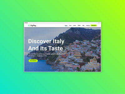 FlyPlay | Website UI/UX