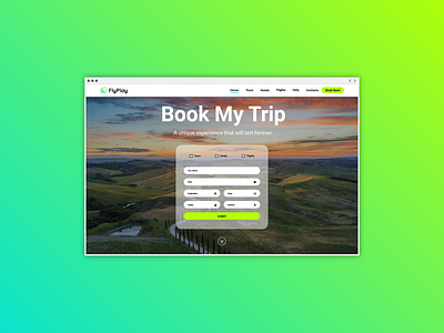FlyPlay | Website UI/UX