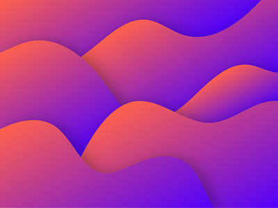 Gradient waves abstract abstract art abstract design background background art background design blue gradient gradient color gradient design purple red shape waveform waves