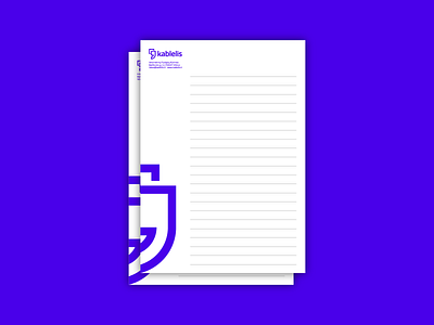 Kablelis | Letterhead