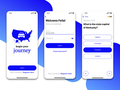 Mobile app Re-design work