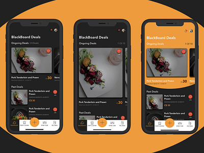 Restaurant App- 2 Dashboard