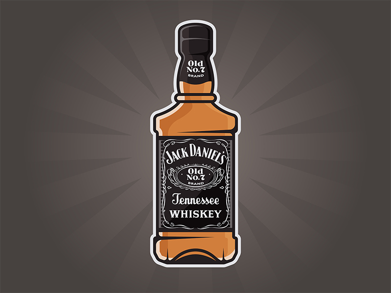 Jack whiskey by Flat_Enot on Dribbble
