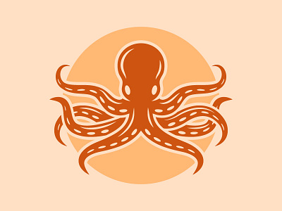 Octopus logo concept