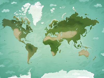 Worldmap africa america antarctica asia australia earth europe illustration india ocean russia south america travel world